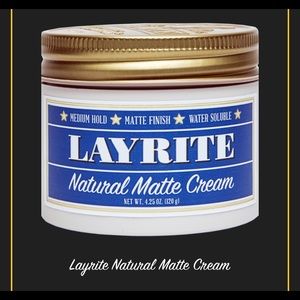 Layrite matte finish pomade